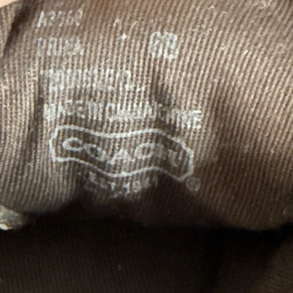 Coach‎ Womens Signature Monogram Suede Hook and Loop Sneakers Brown A2560 6B
